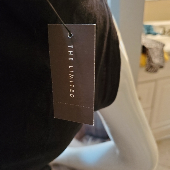 Sheer black front w/ a sequence underlay tank top - Picture 4 of 4